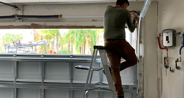Garage Door Tension Spring Replacement in Iona, FL