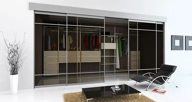 Double Sliding Closet Barn Doors Installation in Iona, FL
