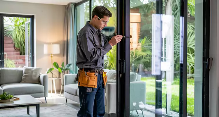 Sliding Door Jamb Lock Repair in Iona, FL