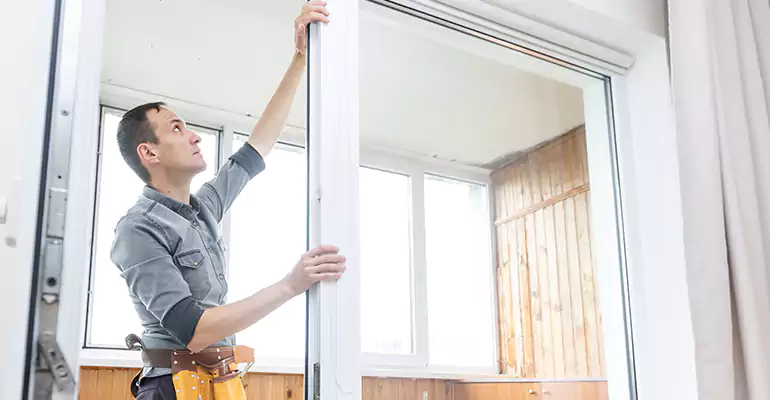 Aluminum Storefront Door Repair in Iona, FL