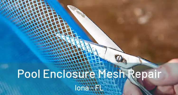  Pool Enclosure Mesh Repair Iona - FL